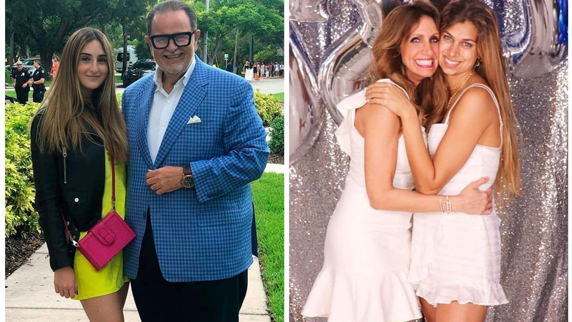 Mía y Lina, las hijas de Raúl de Molina y Lili Estefan son el orgullo de sus padres