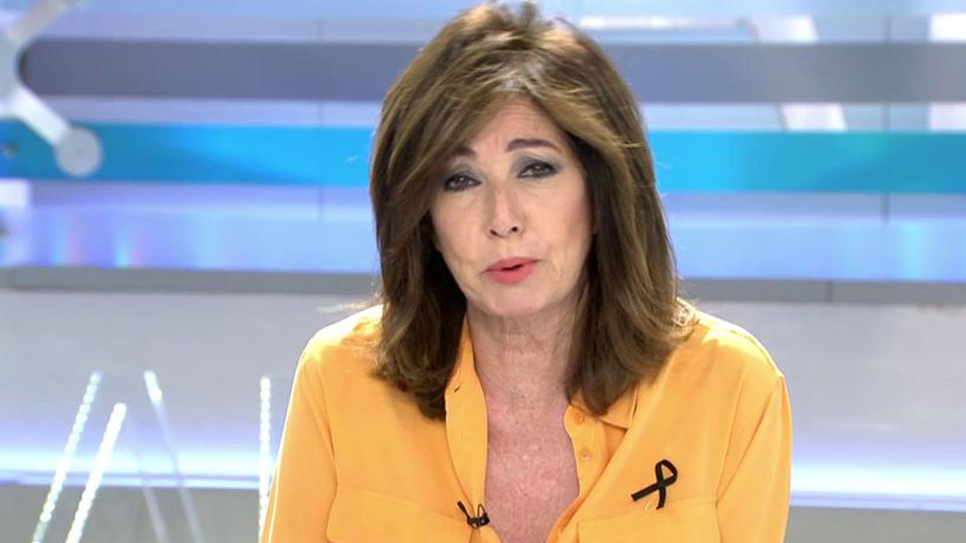 Ana Rosa Quintana, a una reportera: '¡Cuidado que te vuelas!'