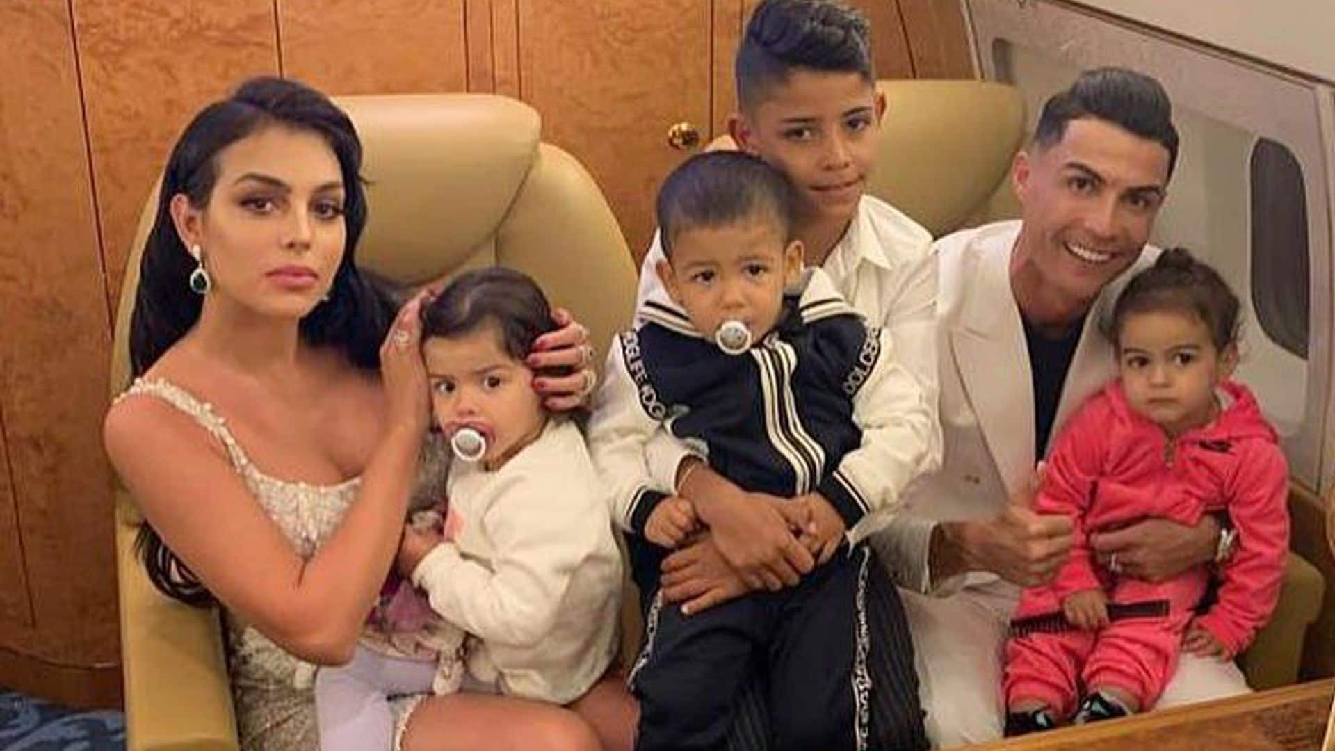 Cristiano Ronaldo es el papá más amoroso y divertido en esta cuarentena