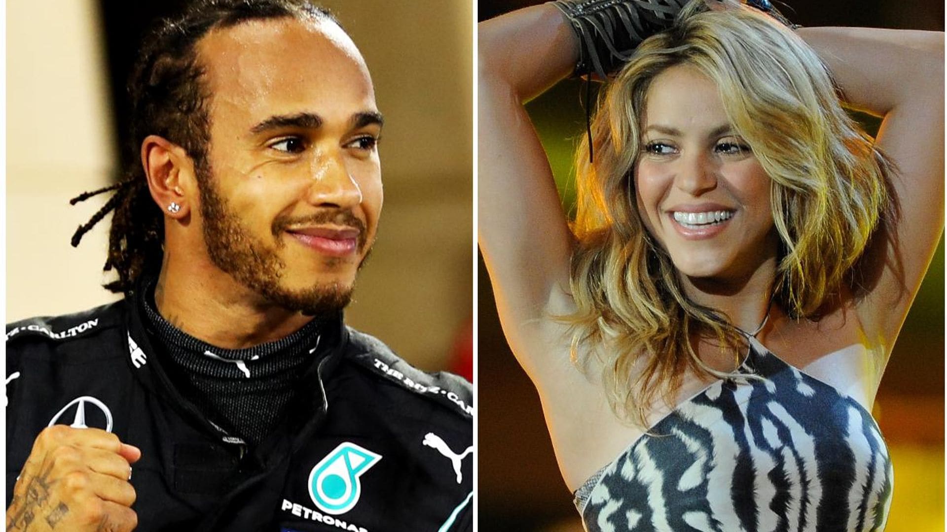 Todo sobre Lewis Hamilton y los gustos que tiene en común con Shakira