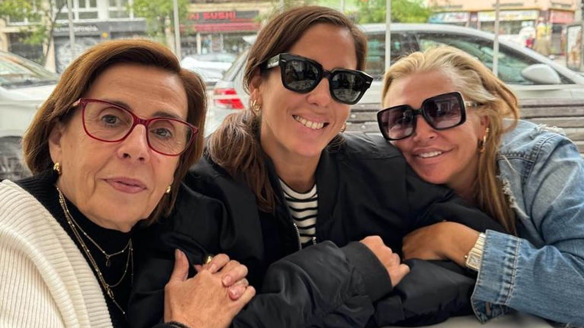 Belen Esteban y Anabel Pantoja junto a Merchi Bega