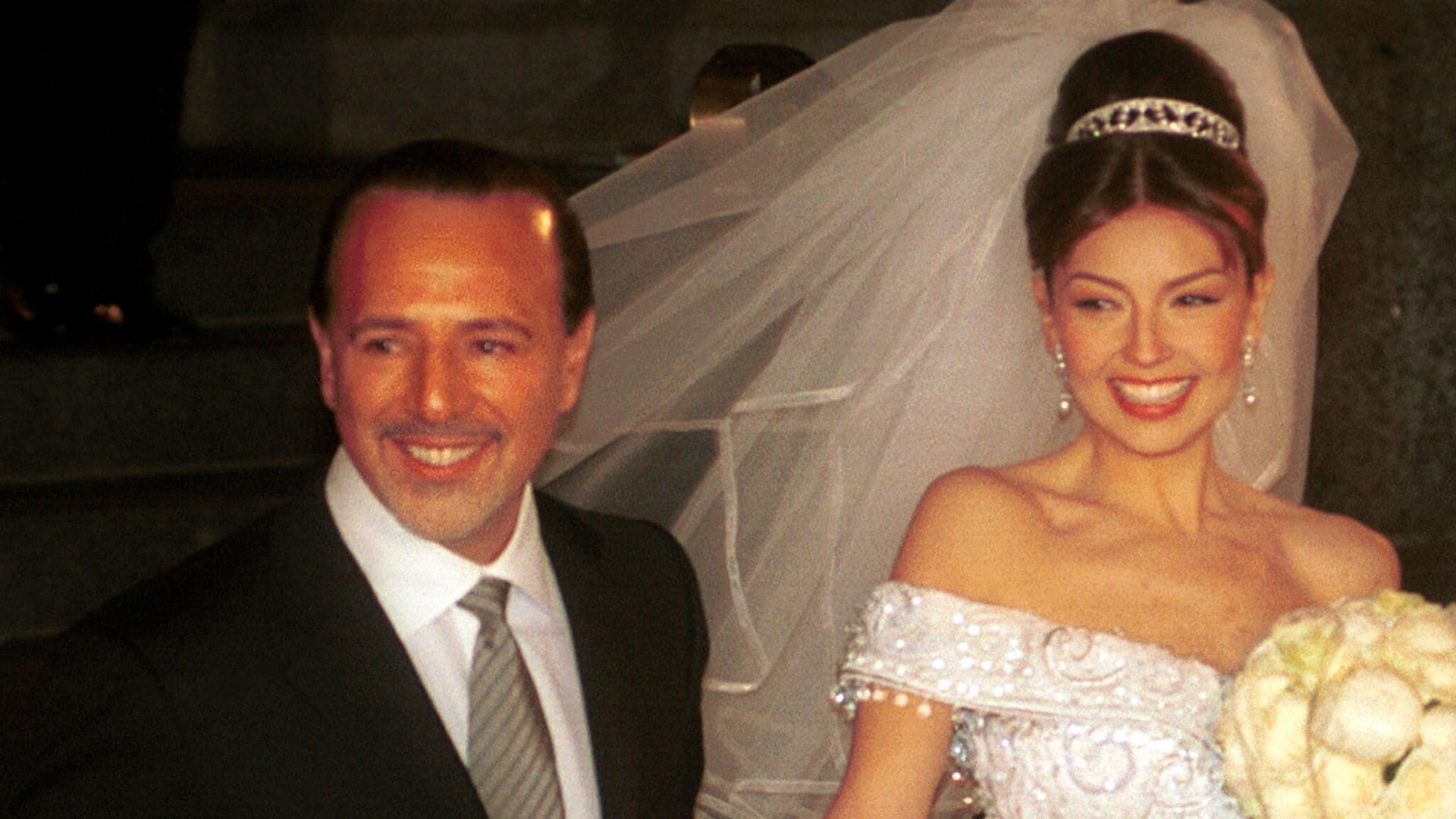 Gracias a los Estefan, Thalía y Tommy Mottola ¡se casaron hace 21 años!