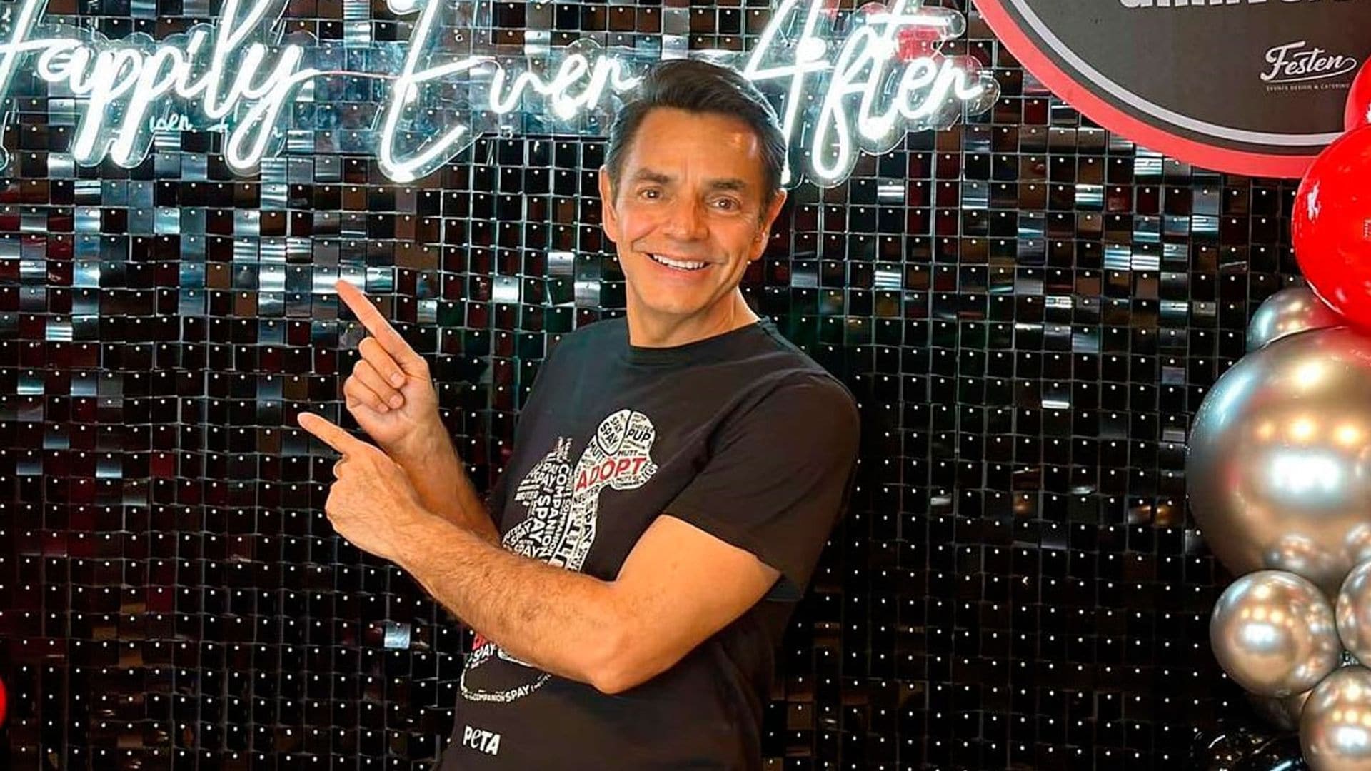 Eugenio Derbez reaparece con un cambio de look