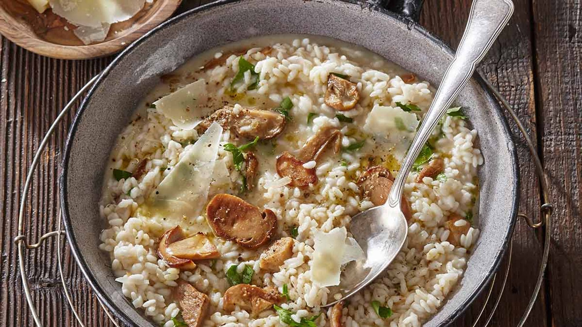 Risotto de hongos