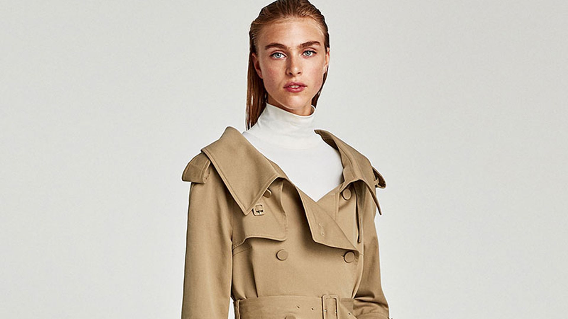 Querrás que llegue el otoño cuando veas la colección de gabardinas de Zara