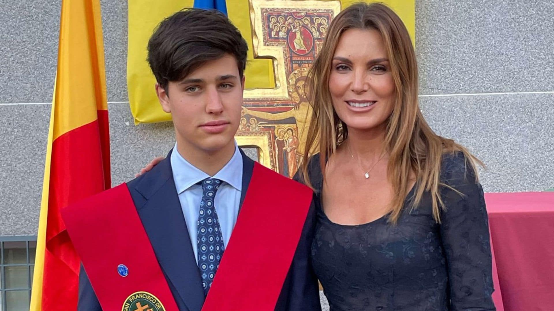 Descubrimos a Mauro, el hijo mayor de Mar Flores y Javier Merino, en su 18 cumpleaños