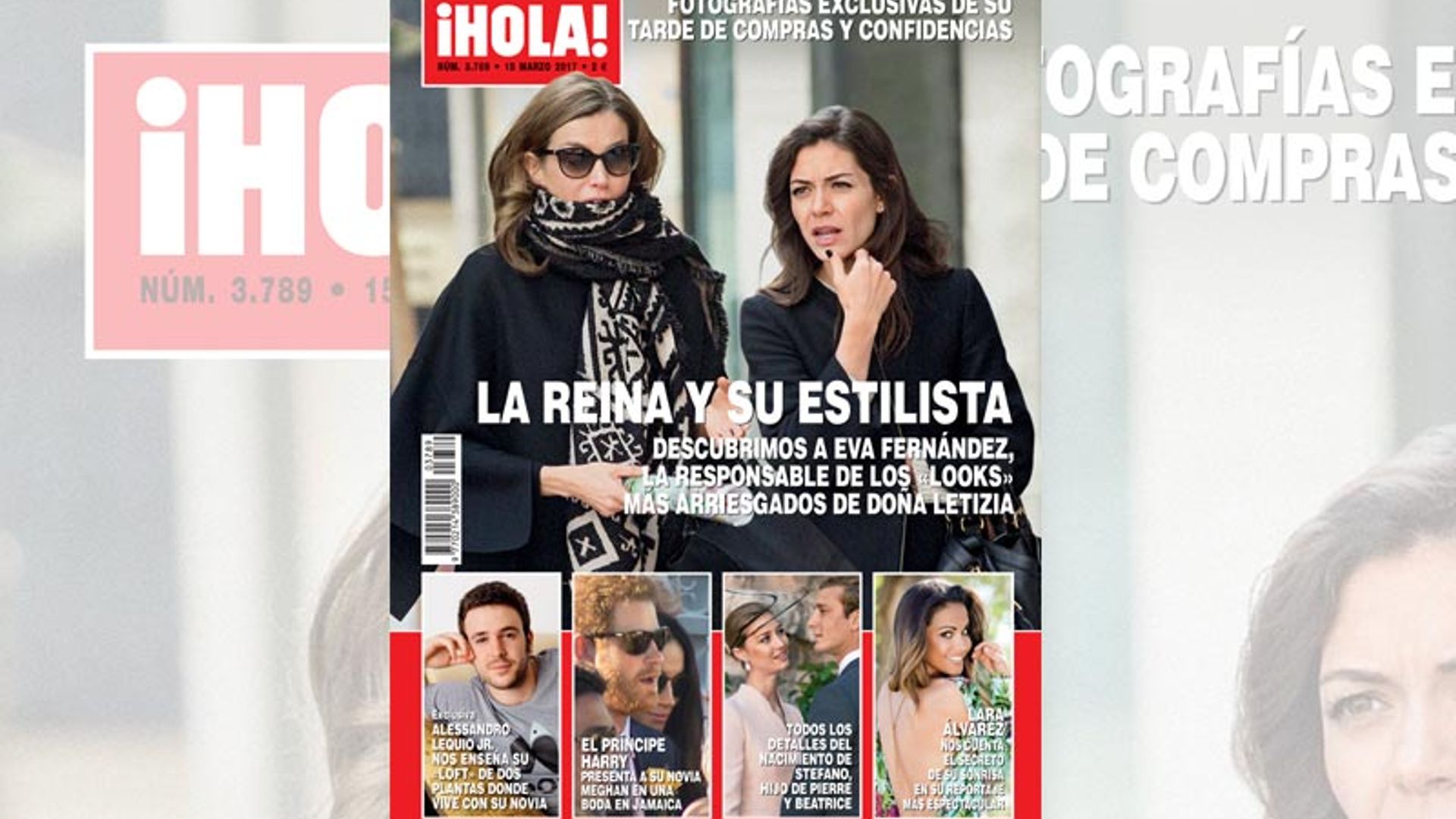 Fotografías exclusivas en ¡HOLA!: la reina Letizia y su estilista Eva Fernández, tarde de compras  y confidencias