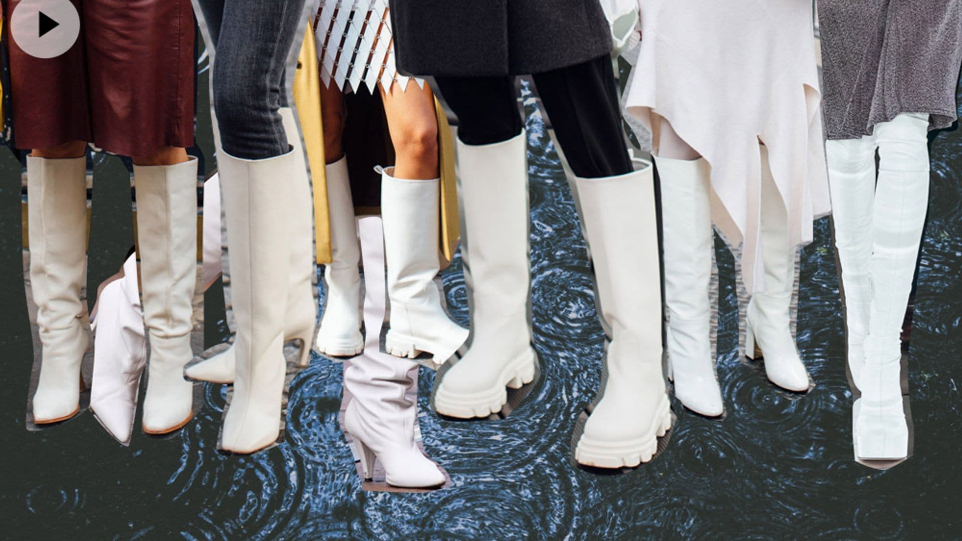 ¿Te atreves con las botas blancas? 10 formas fáciles de incluirlas en tu look