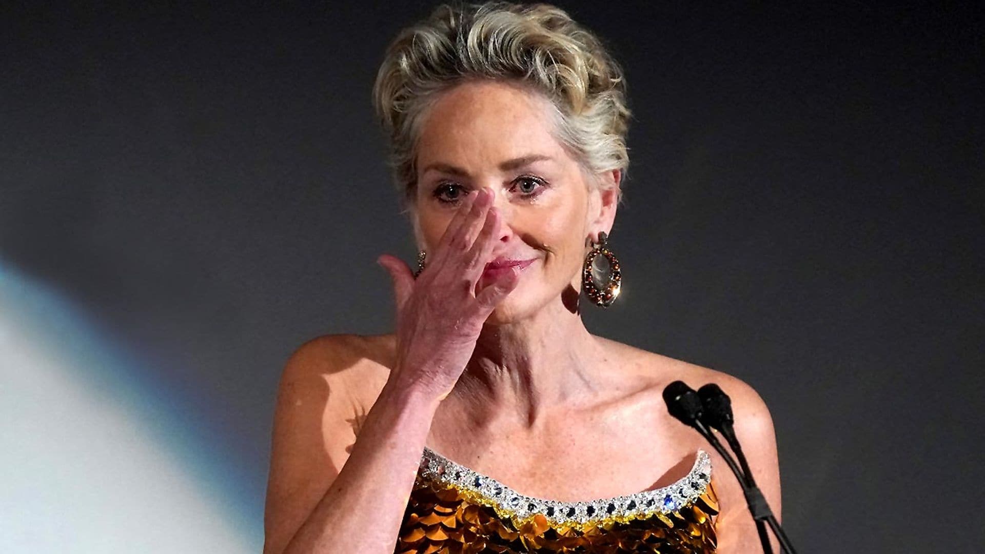 Sharon Stone anuncia entre lágrimas la repentina muerte de su hermano tras perder a su sobrino de once meses