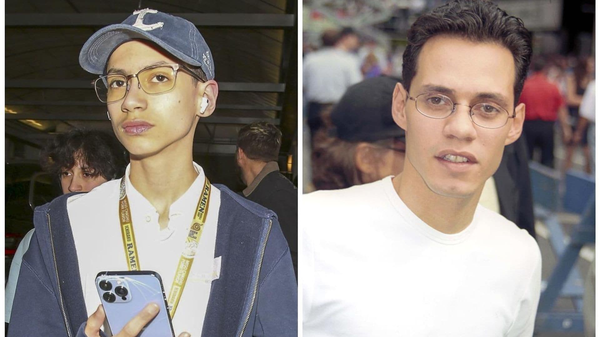 Max, el hijo de Marc Anthony con Jennifer Lopez, es la copia exacta de su padre