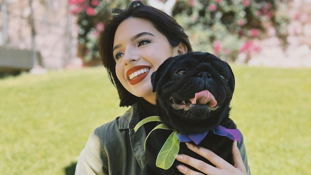 ngela aguilar y su perro gordo