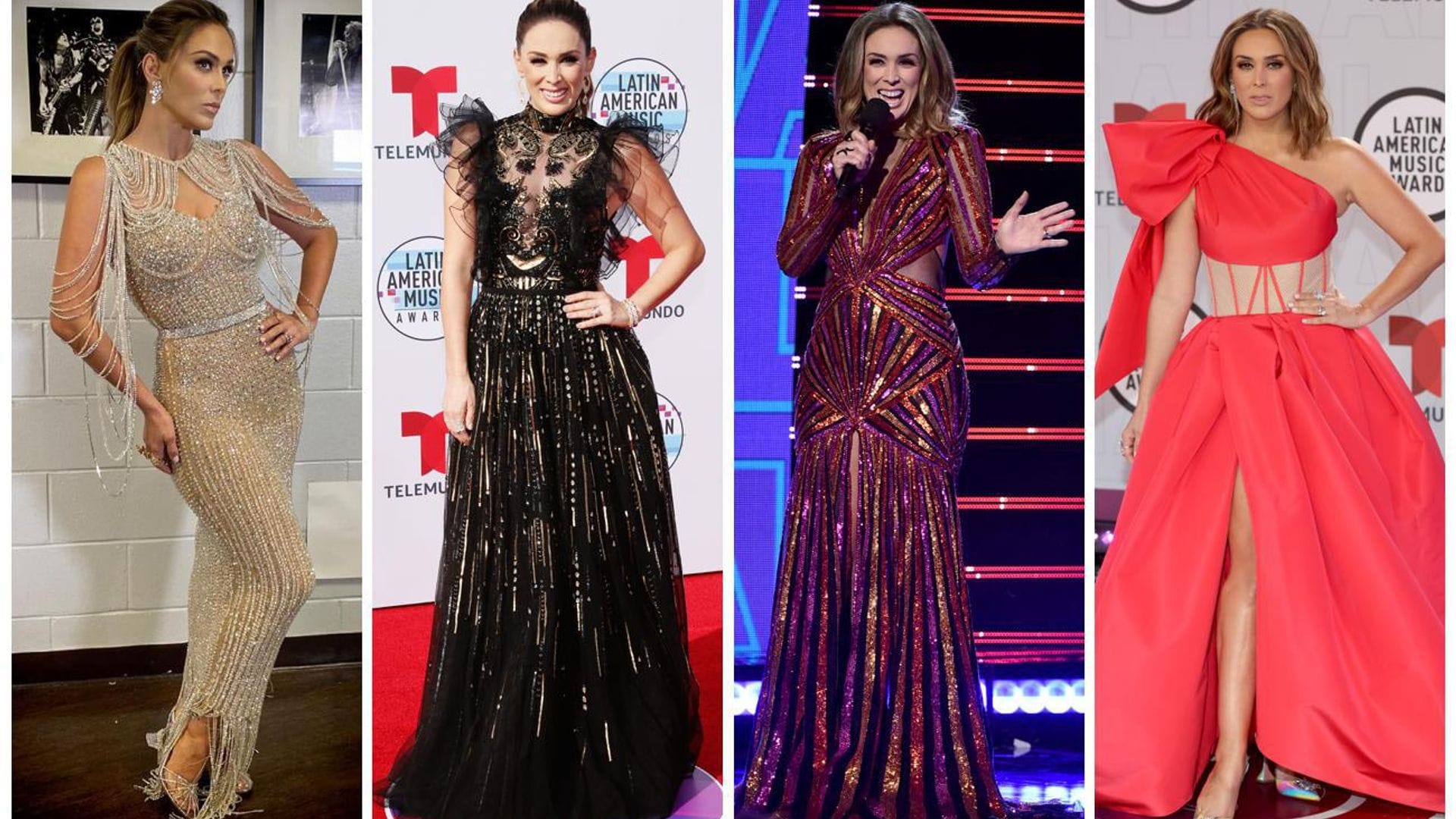 Todos los espectaculares looks que Jacky Bracamontes ha lucido en los Latin AMAs