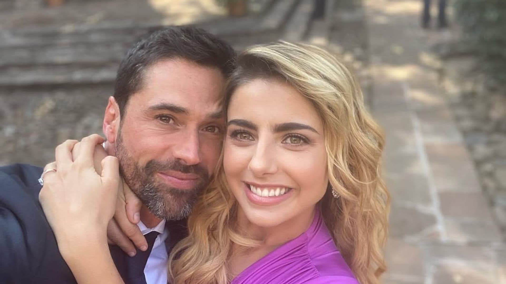 Michelle Renaud y Matías Novoa celebran su primer año de feliz matrimonio