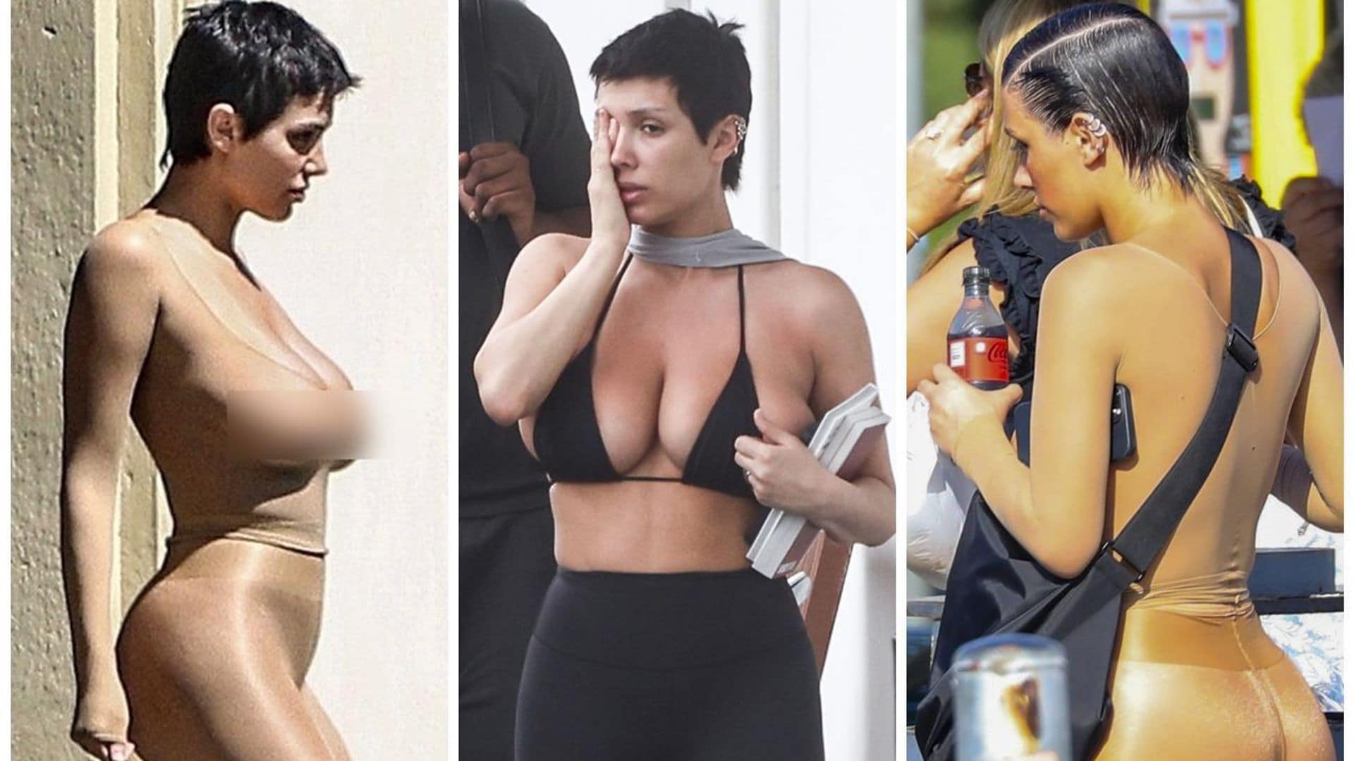 Bianca Censori, esposa de Kanye West, paraliza Italia con sus provocadores looks