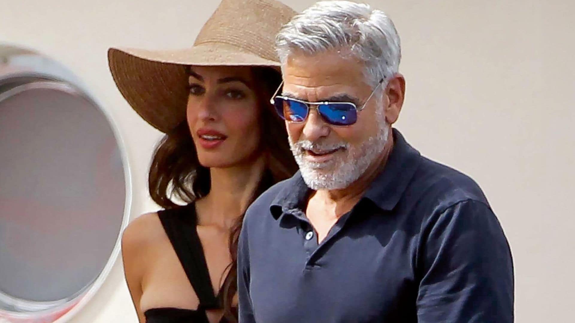 Amal, la dama del lago, elegancia y sofisticación para celebrar diez años al lado de George Clooney