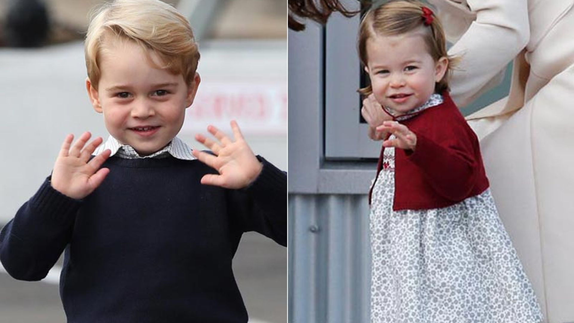 Los príncipes George y Charlotte sorprenden a la reina Isabel II con un regalo por su 91 cumpleaños