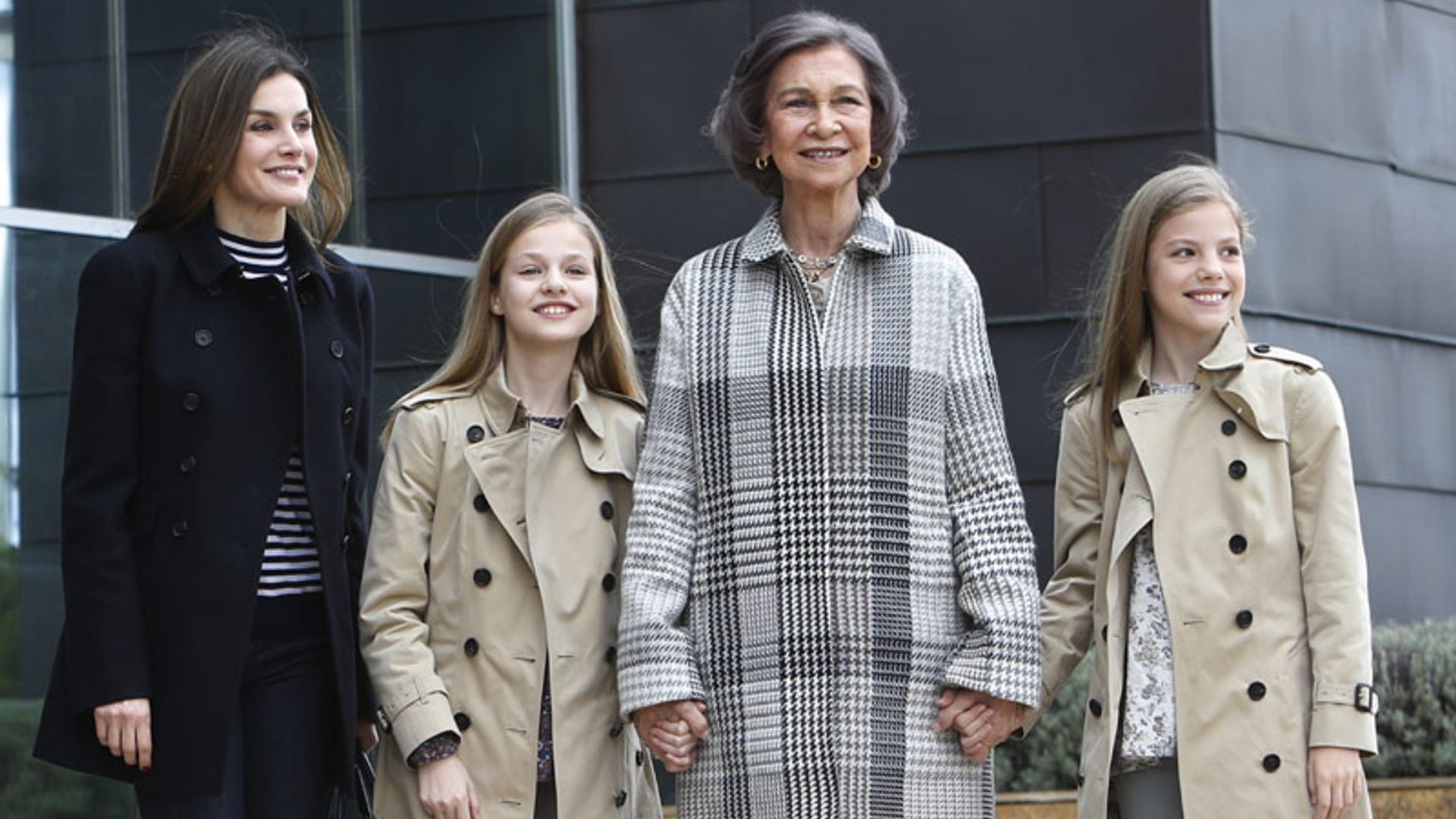 Doña Letizia, Sofía, Leonor y la prenda del reencuentro más esperado