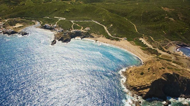 vista aerea de sa mesquida perteneciente al municipio de mahon menorca