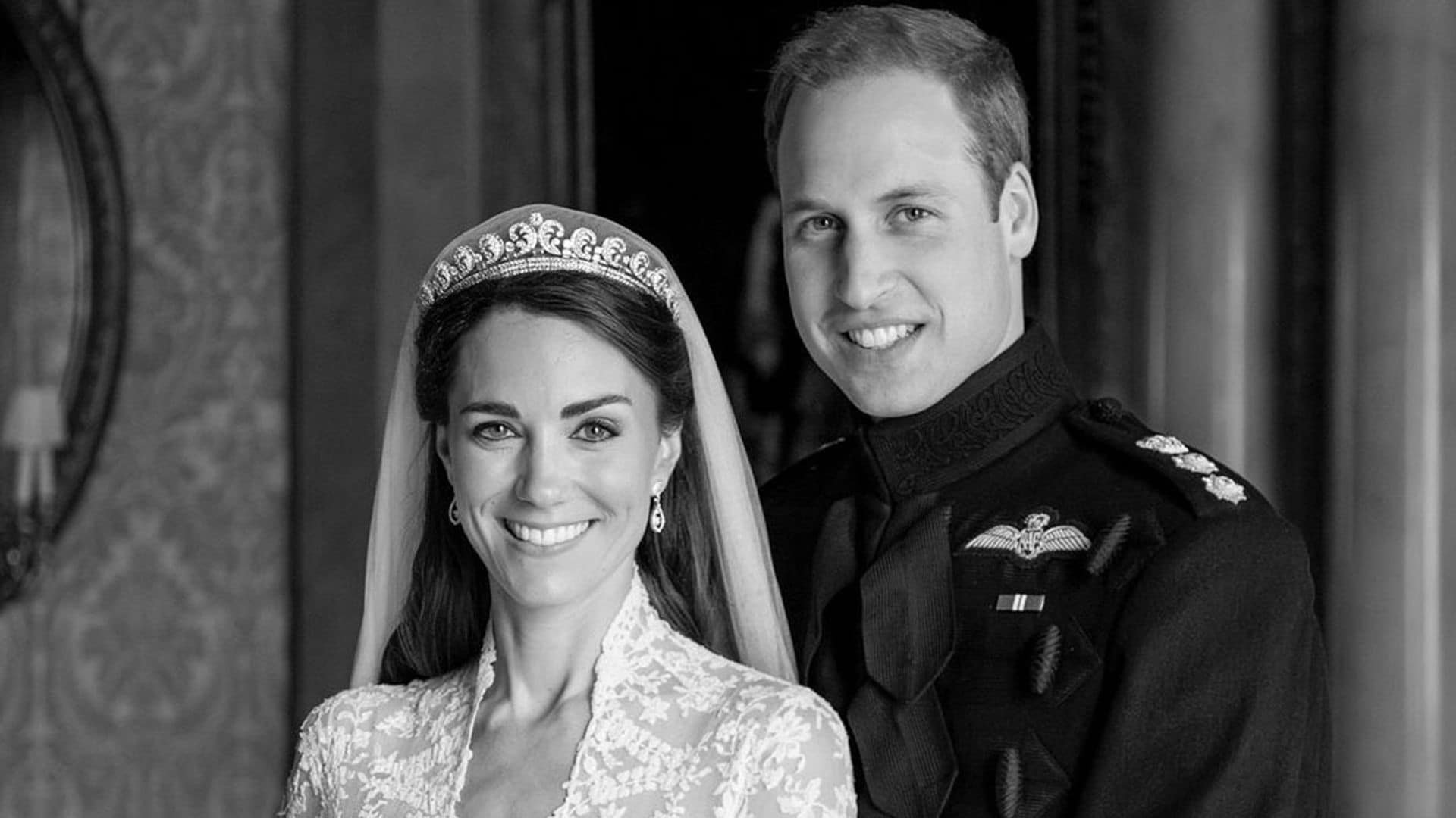 Los príncipes de Gales comparten una foto inédita por su  aniversario de boda