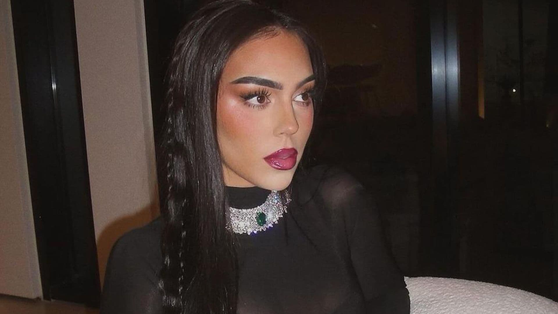 Georgina Rodríguez deslumbra con sus joyas en Arabia Saudita