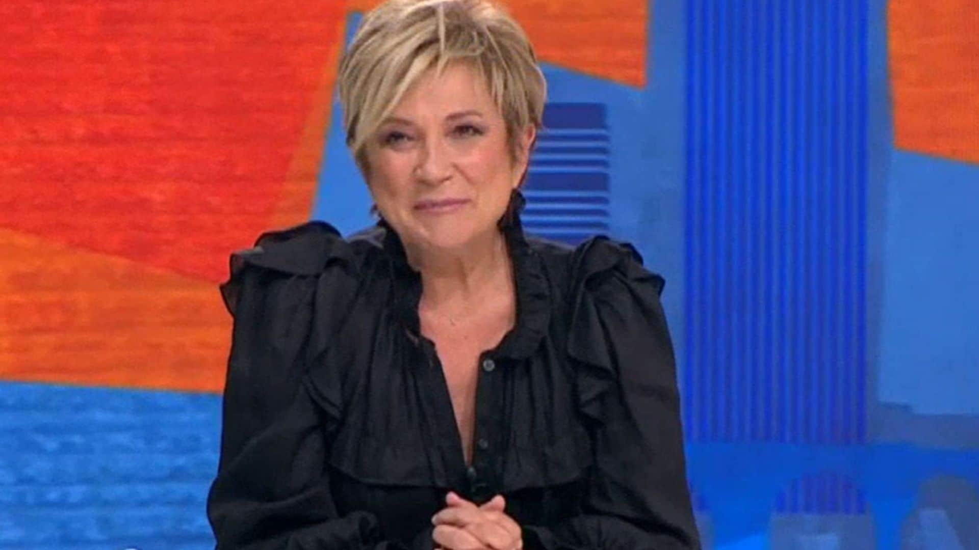 Inés Ballester regresa emocionada a televisión tras superar el coronavirus