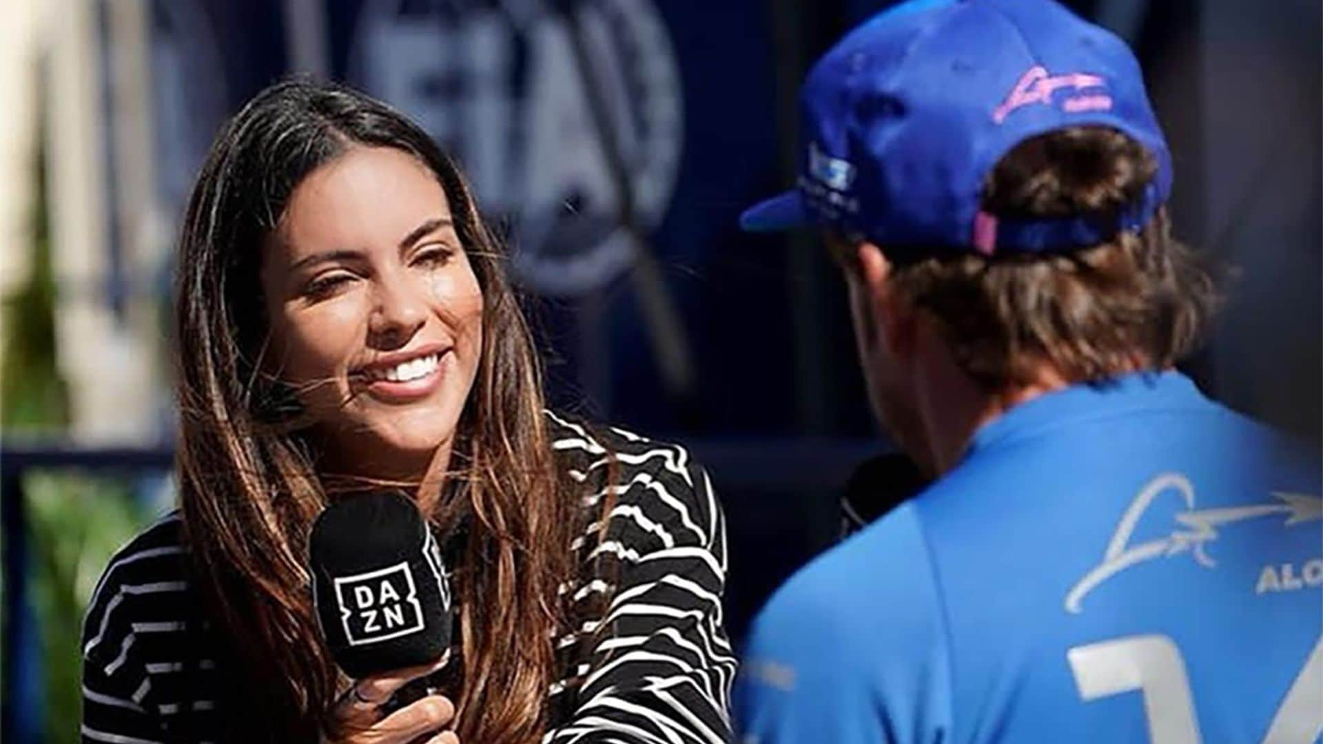 Fernando Alonso y Melissa Jiménez ponen el broche de oro a una temporada marcada por su discreta relación