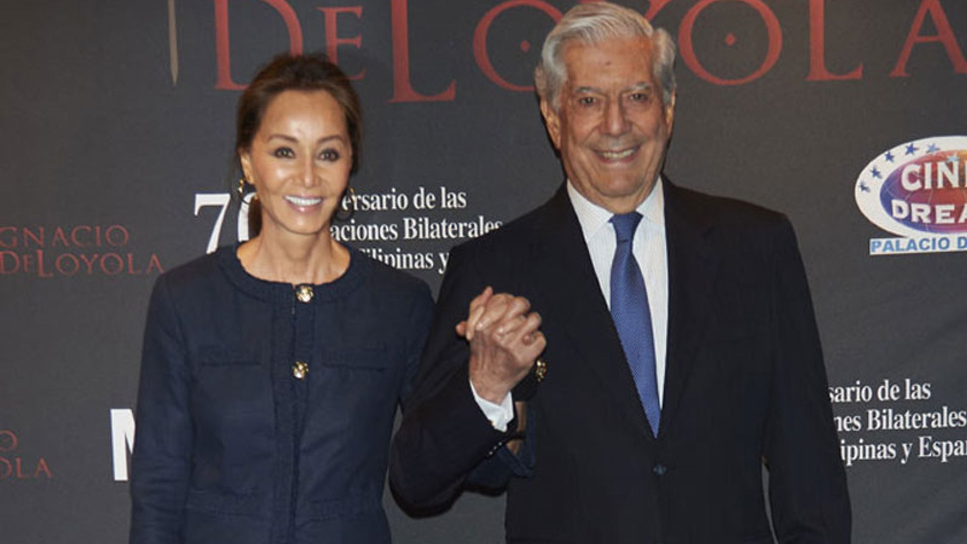 Isabel Preysler y Mario Vargas Llosa disfrutan de una romántica tarde de cine