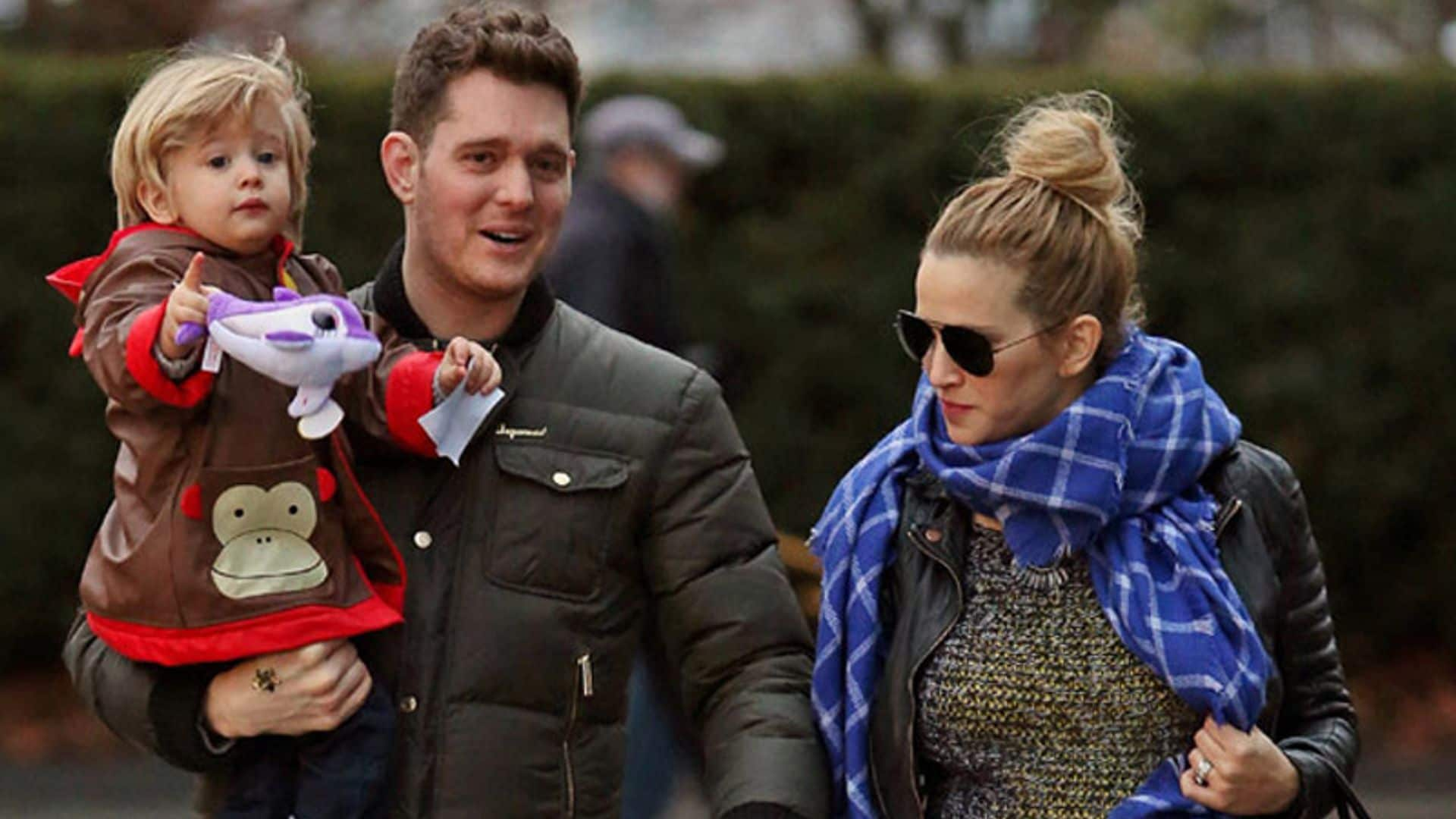 Luisana Lopilato y Michael Bublé regresan a Argentina en familia, tras el tratamiento de su pequeño Noah