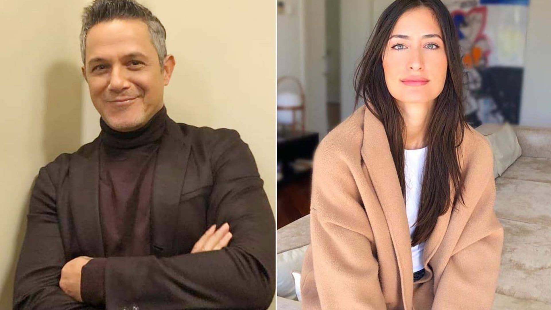 La declaración de amor de Alejandro Sanz a Rachel Valdés (con corazón incluido)