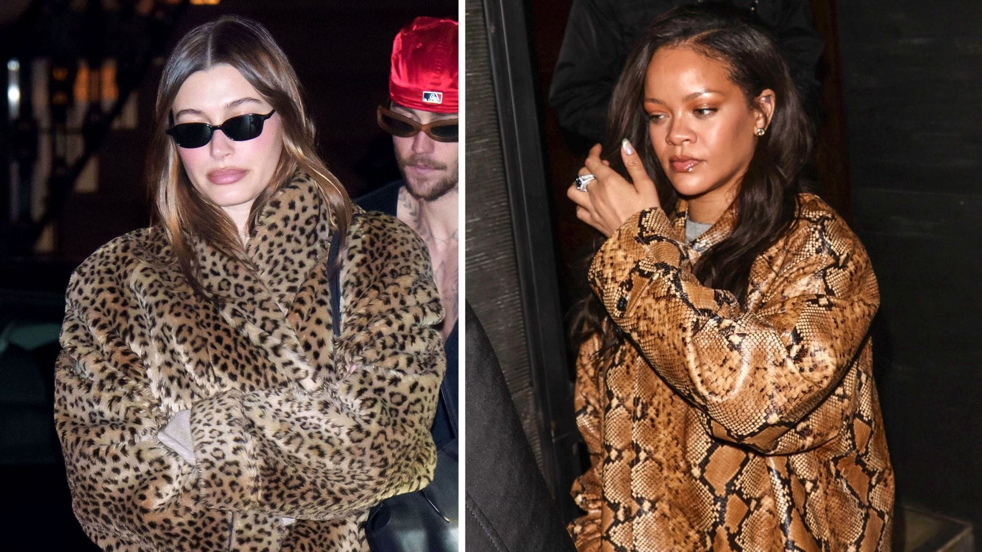 Rihanna y Hailey Bieber confirman que el 'animal print' sigue siendo un 'must' este 2025