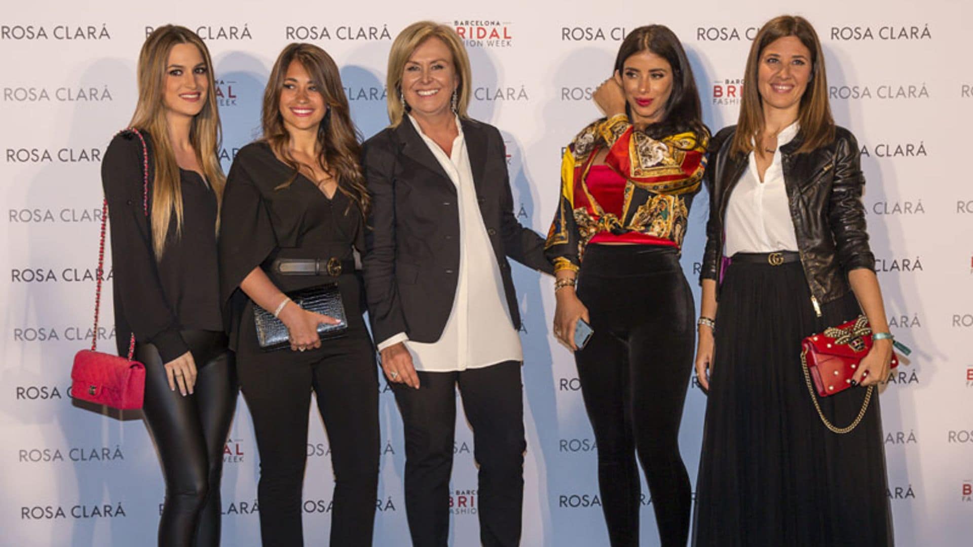 Antonella Roccuzzo, la invitada incondicional en el mediático 'front row' de Rosa Clará