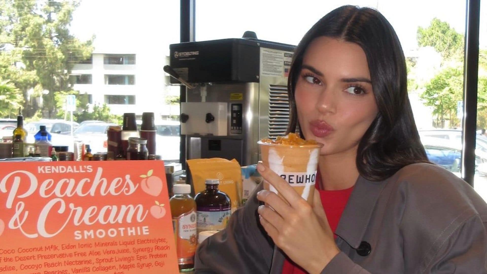 Kendall Jenner ya tiene su propio ‘smoothie’, y así es como puedes prepararlo en casa