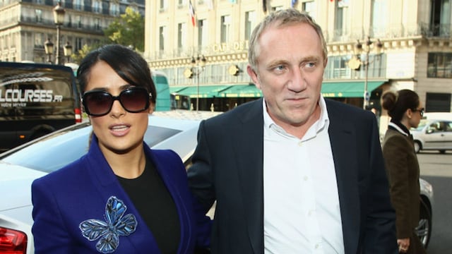 salma francois henri pinault in paris t