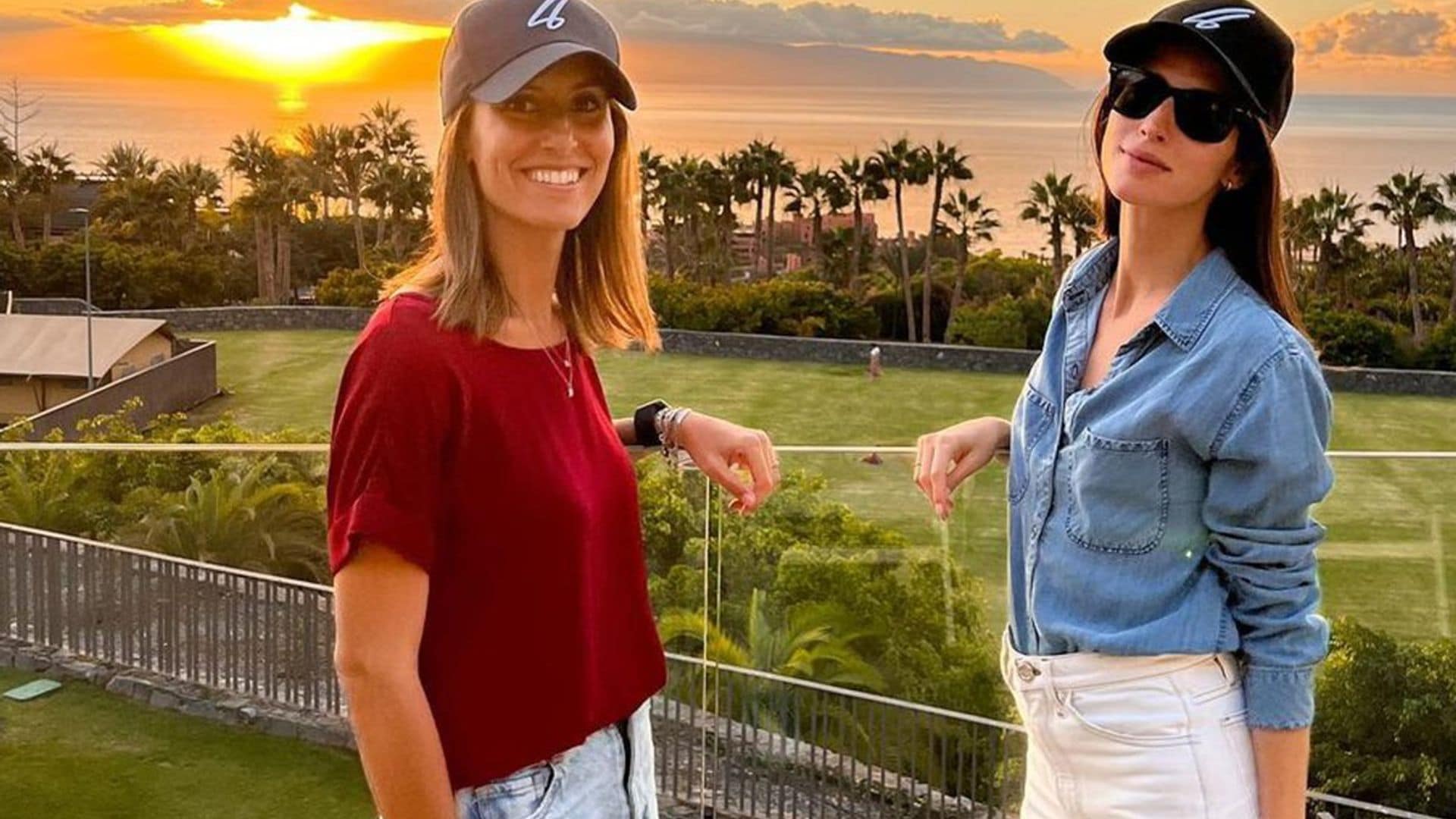 Ana Boyer y Sandra Gago: Las primeras damas del tenis disfrutan de un fin de semana juntas