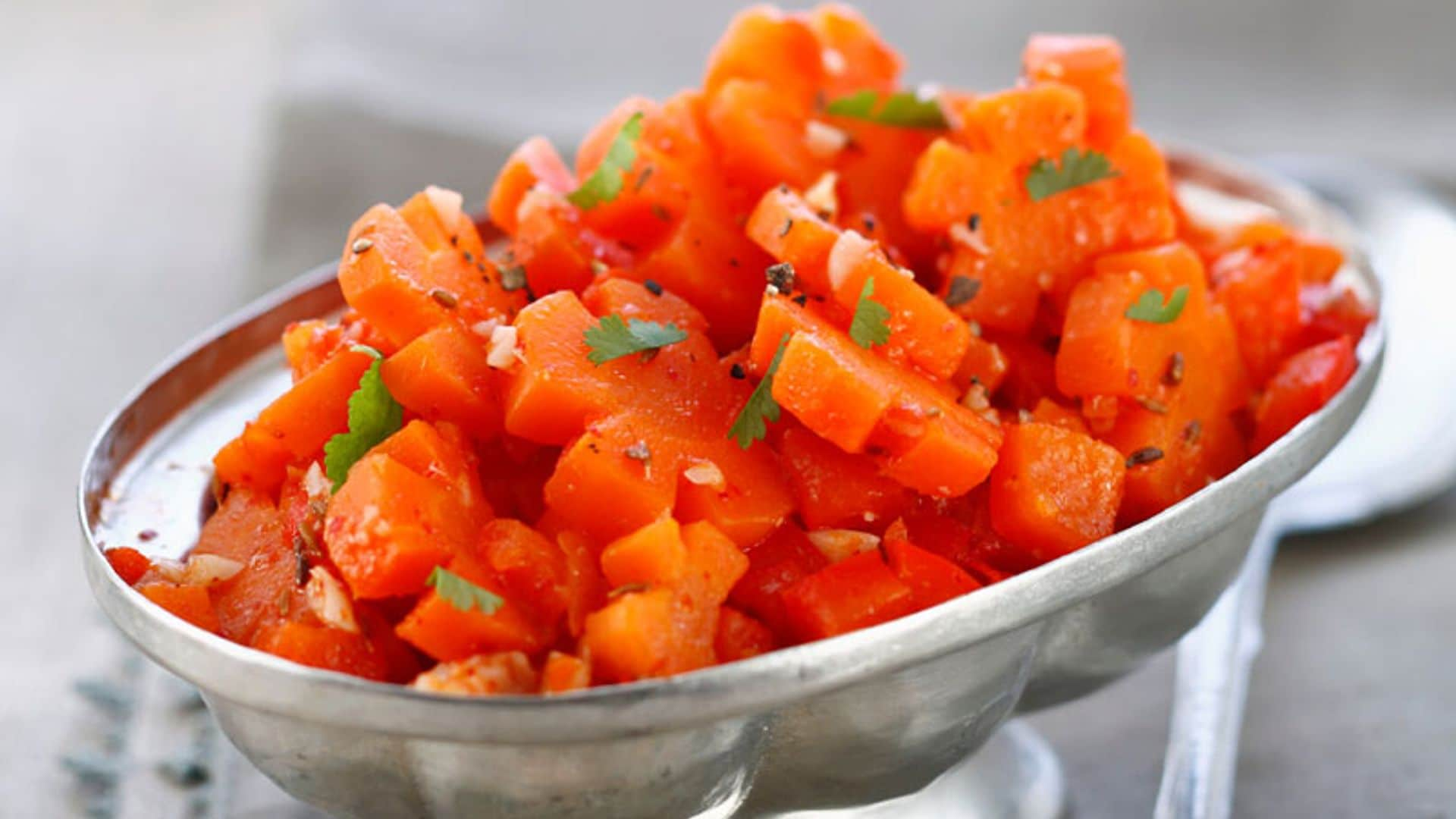 Ensalada de zanahorias con comino