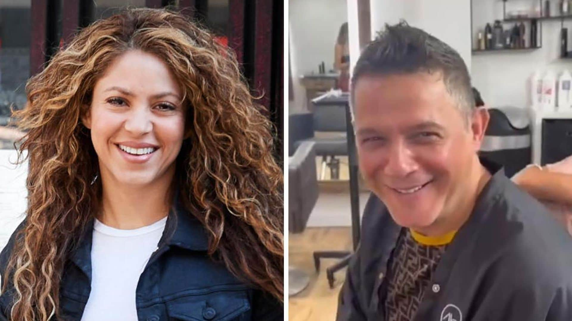 Shakira se lleva a Alejandro Sanz a la estética ¡para un cambio de look!