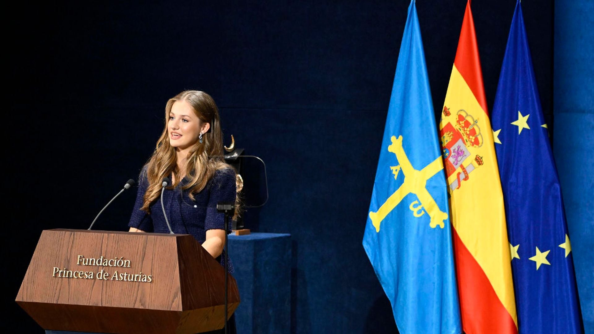 La princesa Leonor: 'Puedo decirles que entiendo muy bien y soy consciente de cuál es mi deber'