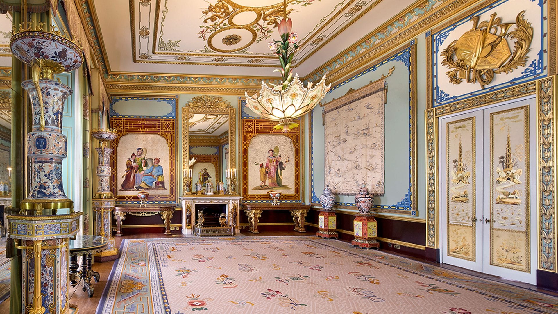 Ala este del Palacio de Buckingham, sala Central, Londres