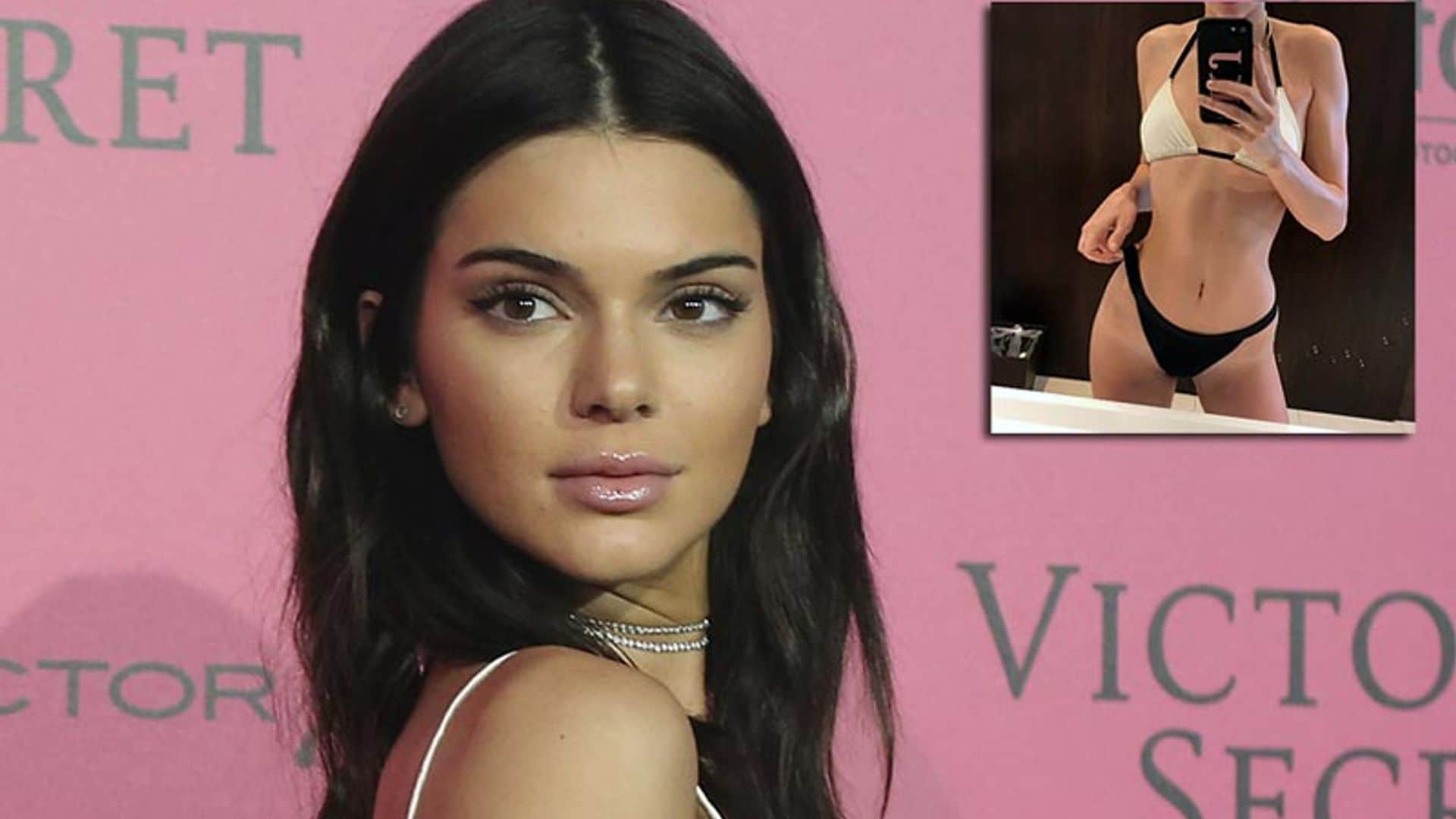 Kendall Jenner presume de figura en bikini (aunque no puede hacer lo mismo con su piel): Agridulce momento