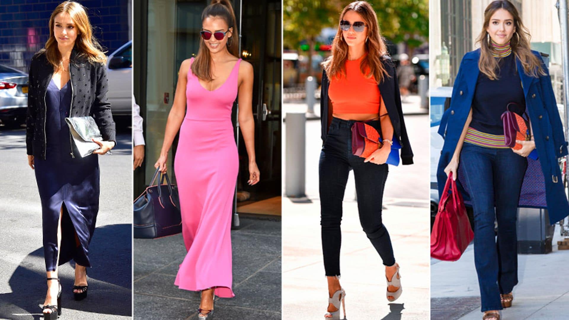 ¡Toda una semana en plataformas! 7 Días/7 ‘looks’, por Jessica Alba