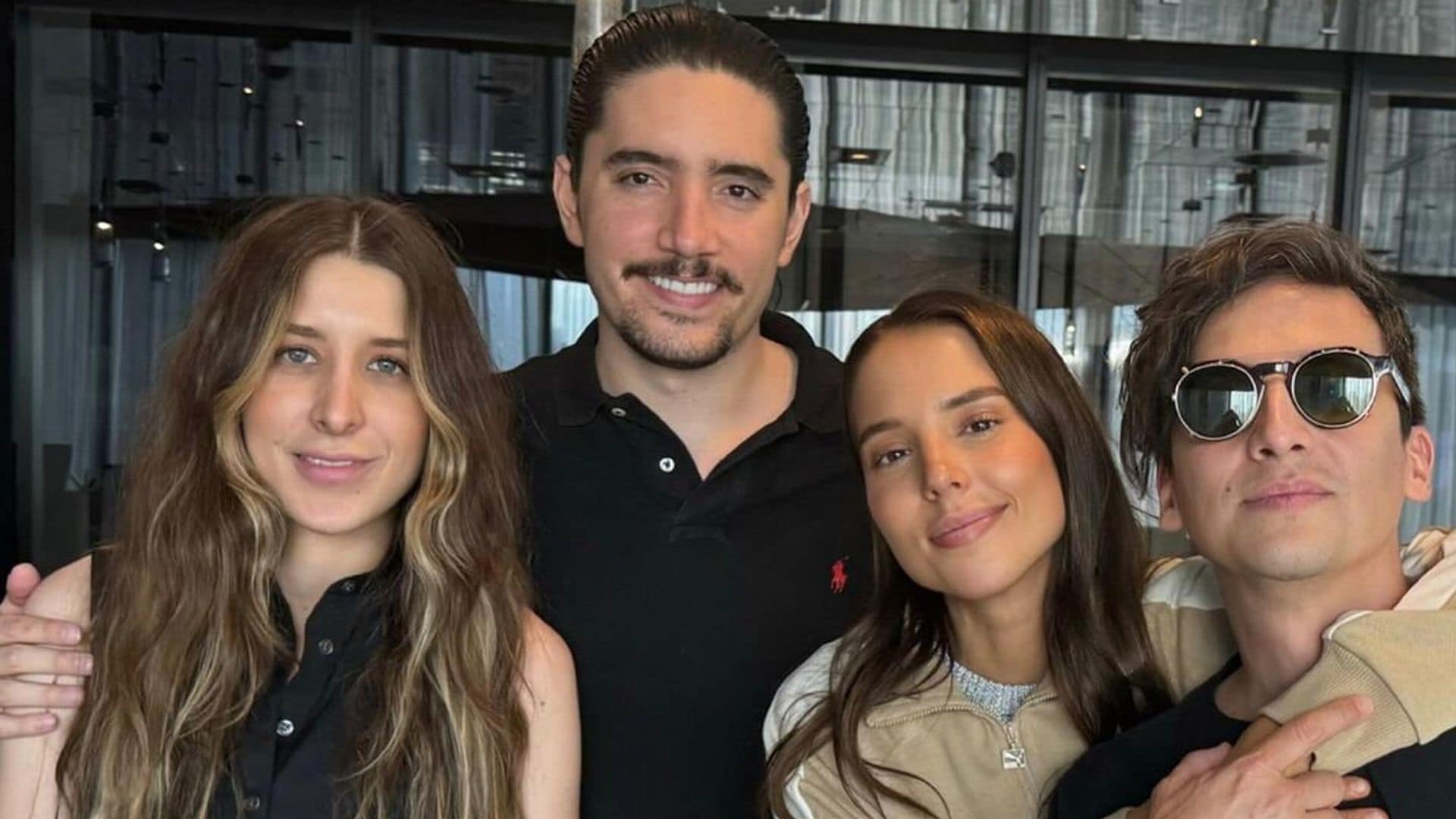 Alex Fernández, Alexia Hernández, Majo Aguilar y Gil Cerezo