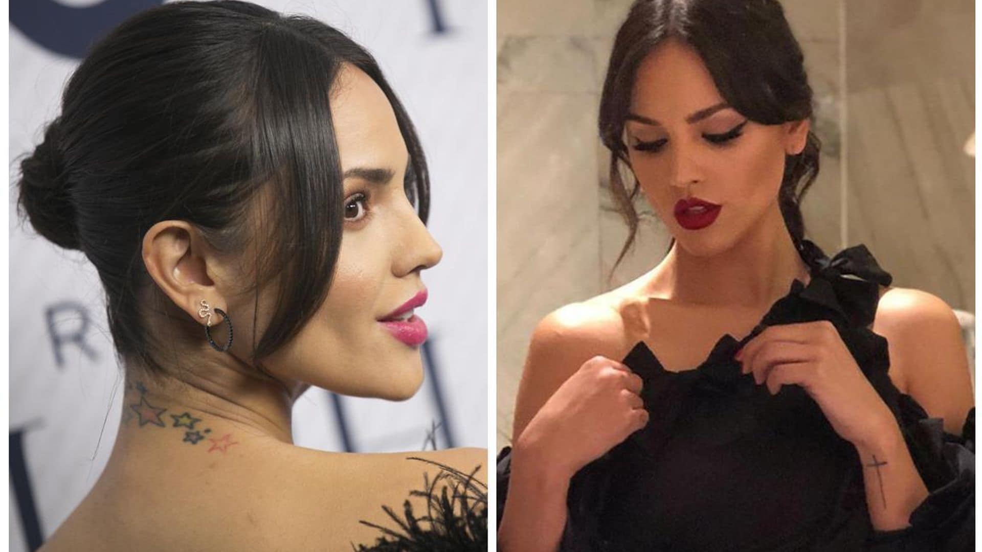 Tienes que ver todos los tatuajes de Eiza González: corazones, estrellas, símbolos y más