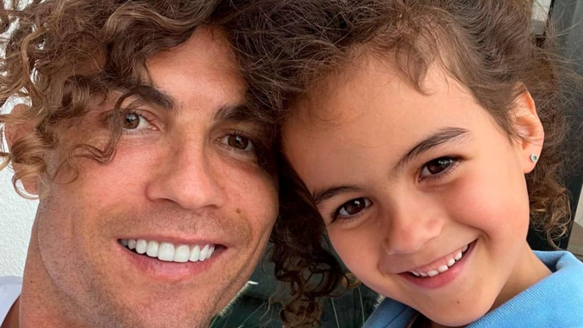 El posado más divertido de Cristiano con su hija Alana Martina en su fin de semana más familiar