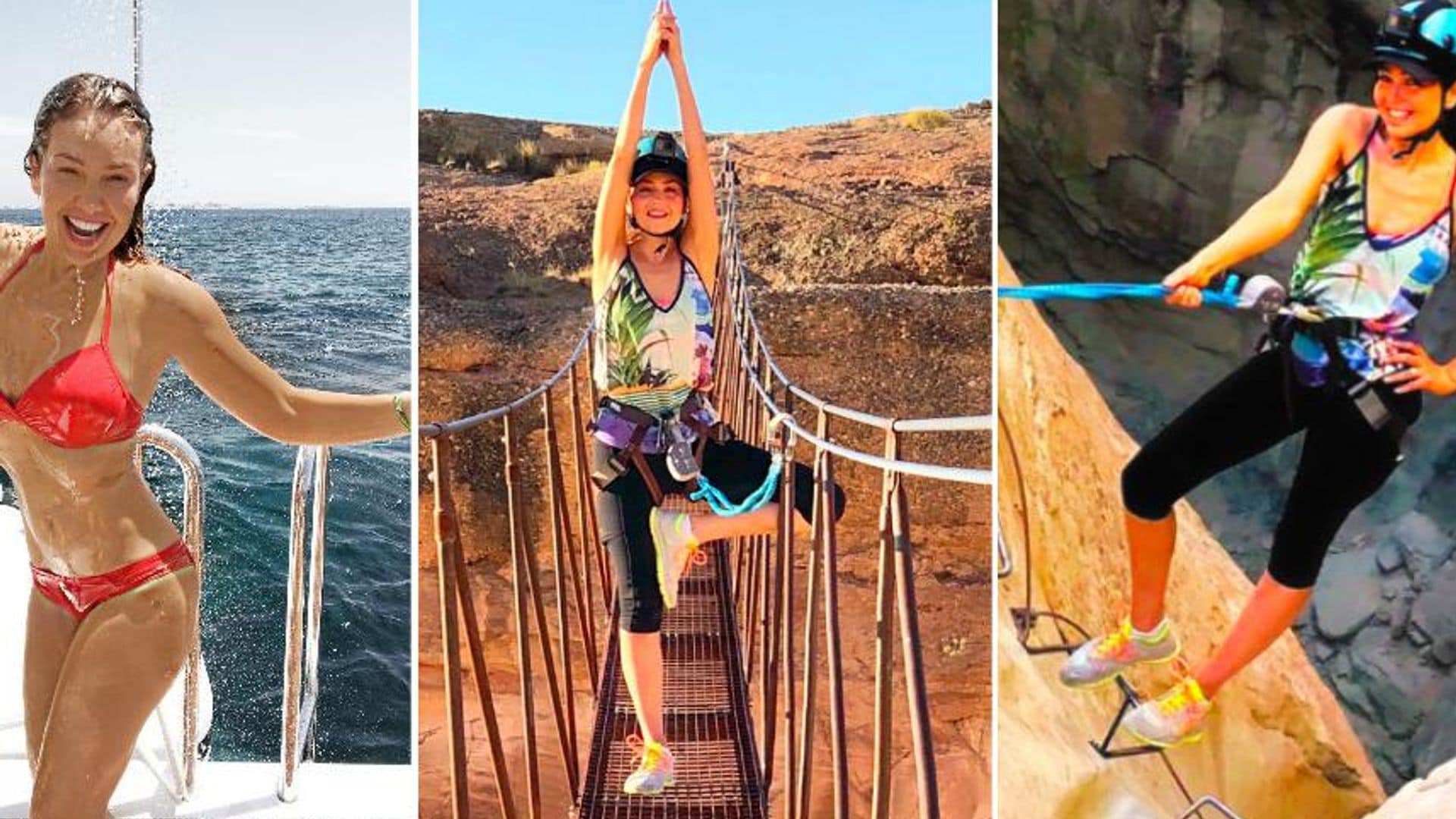 Thalía es una amante de la adrenalina y estas fotos lo demuestran