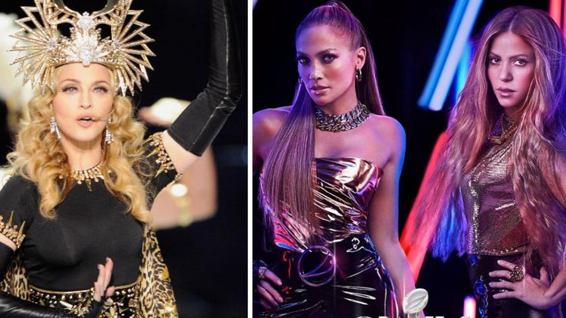 Jennifer Lopez y Shakira se suman a esta lista de mujeres que han encantado en el Super Bowl