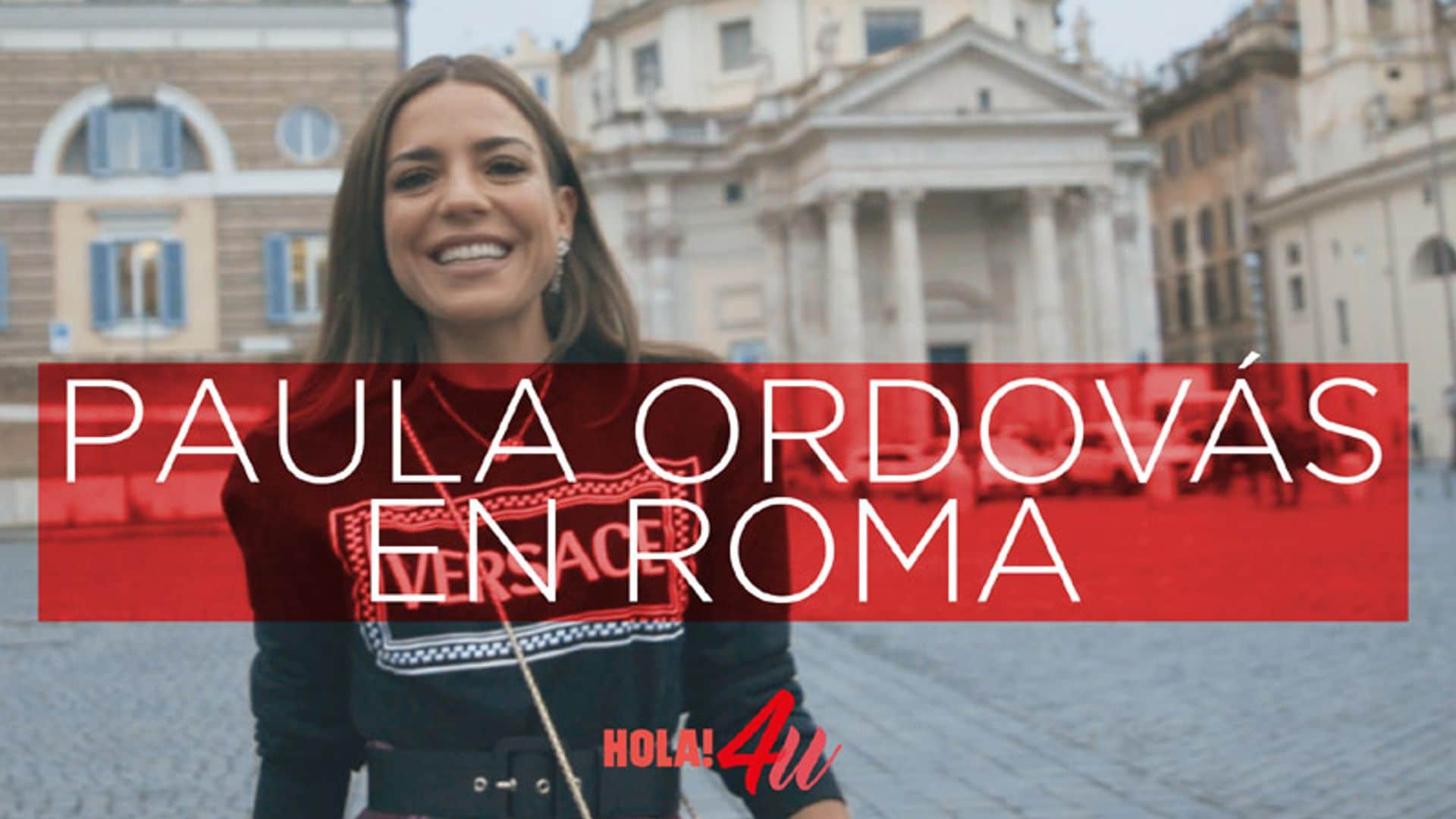 En HOLA!4u, un día y tres 'looks' en Roma con Paula Ordovás