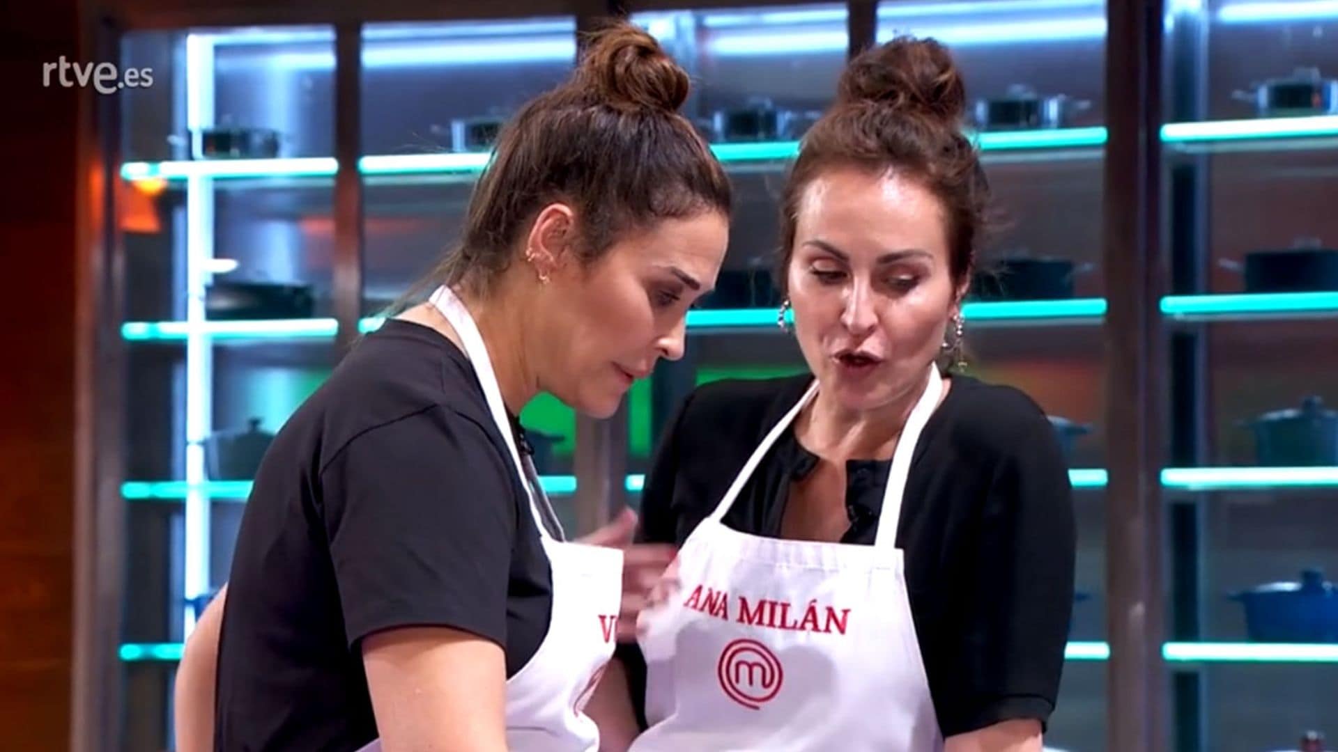 Ana Milán acaba llorando tras su encontronazo con Vicky Martín Berrocal en 'MasterChef Celebrity'