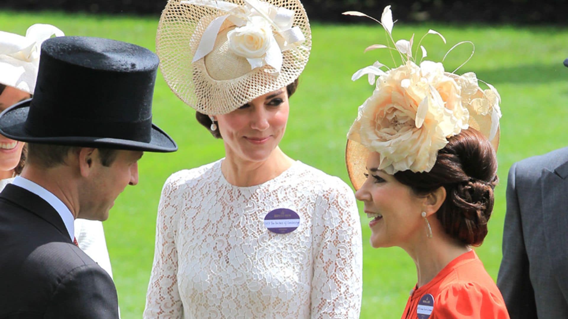 La Duquesa de Cambridge y Mary de Dinamarca, el encuentro de dos musas en Ascot