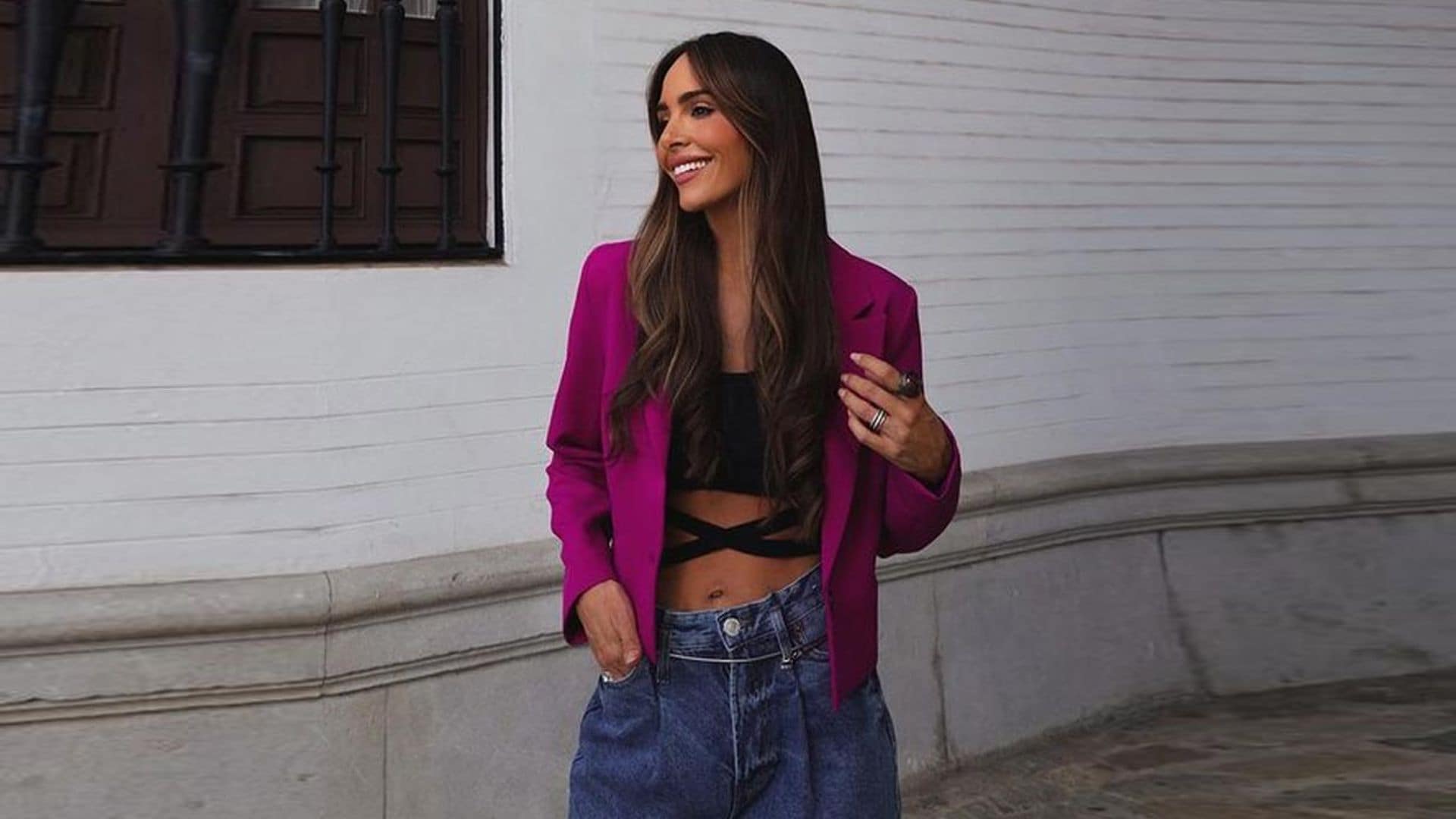 Top especial y tus vaqueros favoritos: el mejor look de fiesta es así de fácil ✨