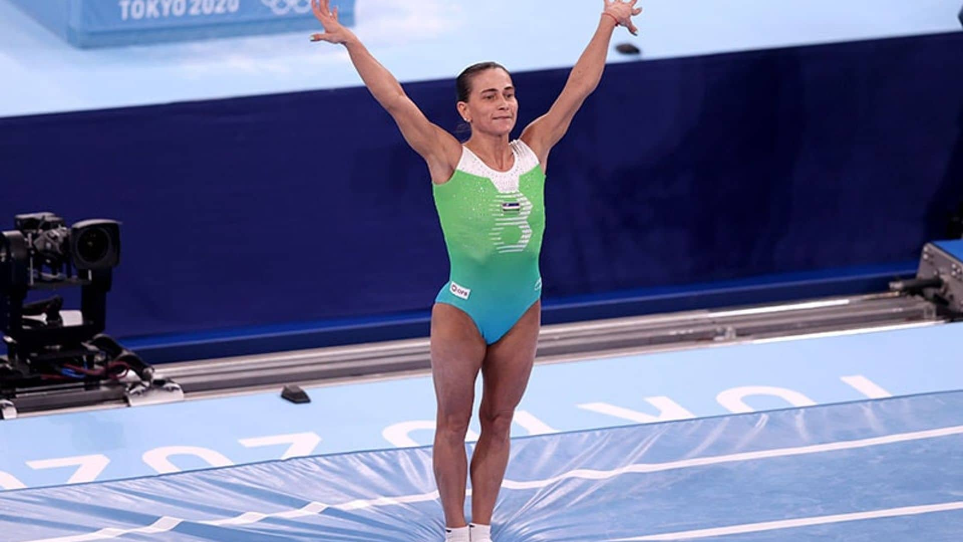 Tras ocho olimpiadas, la gimnasta Oksana Chusovitina se despide en Tokio 2020